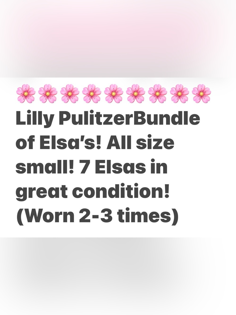 Bundle of 7 Elsa’s in great condition!! Great deal!